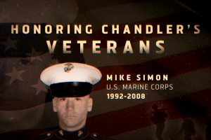 U.S. Marine Corps veteran Mike Simon