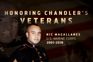 U.S. Marine Corps Veteran Nic Magallanes