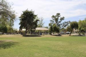 Open Grass Field At Windmills West Park