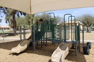 Playground With Slides At Windmills West Park