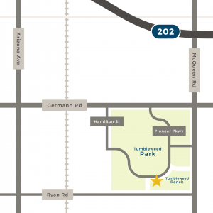 Tumbleweed Ranch Location Map