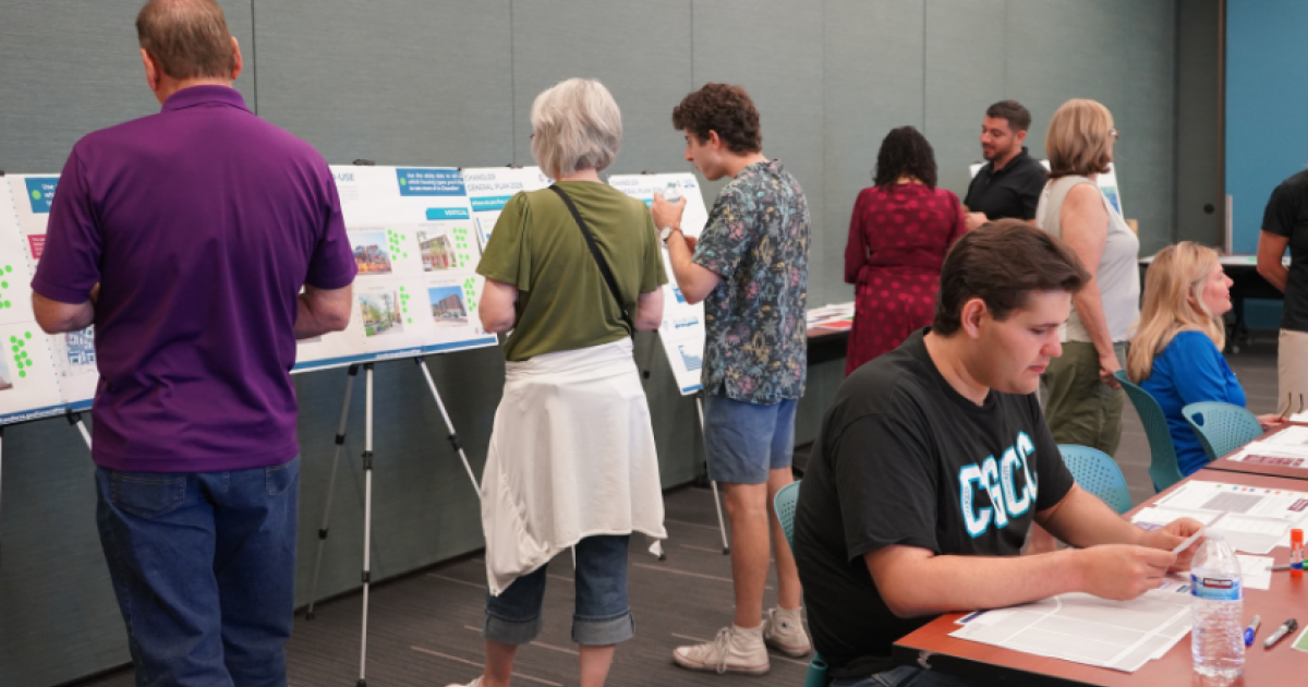 Commuinty Workshops Chandler engages community in hands-on General Plan workshops | City of ...