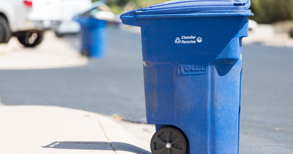 Recycling & Trash Containers City of Chandler