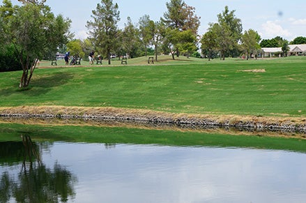 The lakes at Ocotillo Golf Club are filled with reclaimed water. The lakes at Ocotillo Golf Club are filled with reclaimed water. 