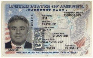 US Passport Card: Land and Sea Only US Passport Card: Land and Sea Only