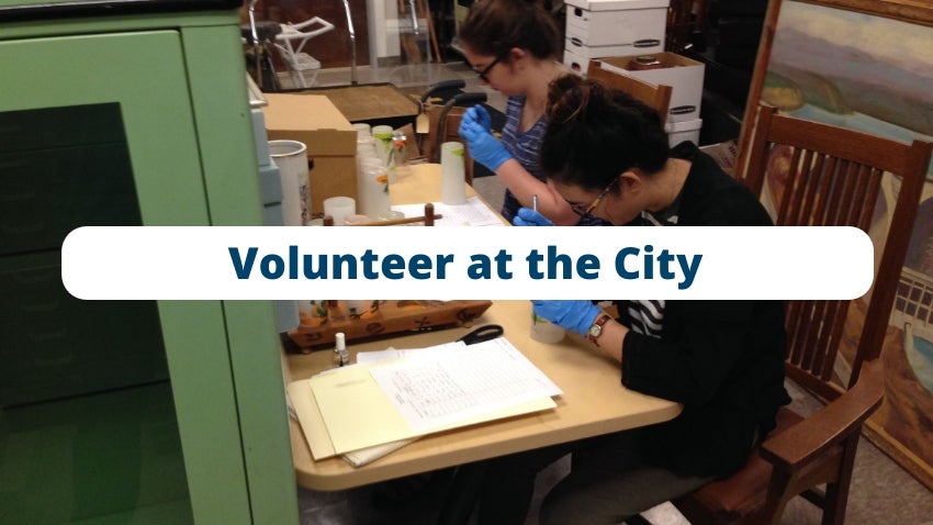 Volunteer at the City