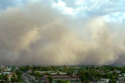 Wall of Dust Over Chandler