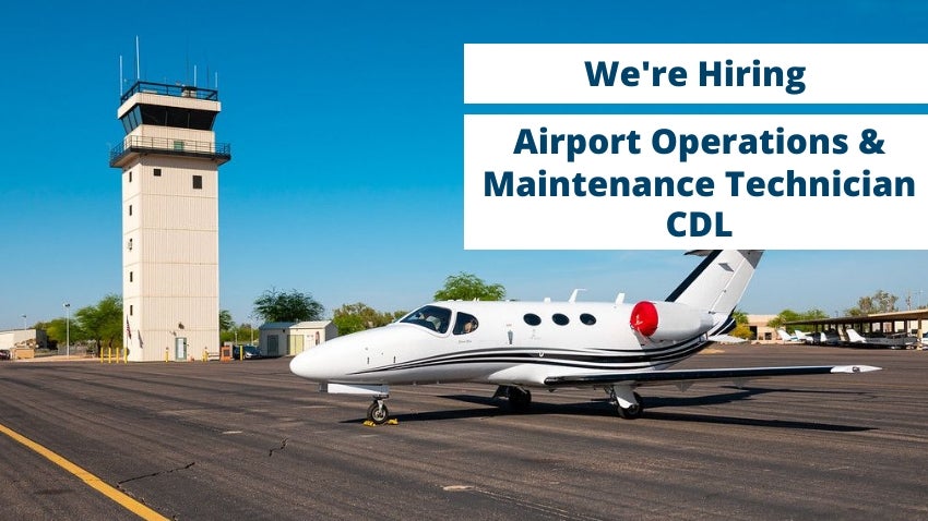 Airport Operations and Maintenance Technician-CDL